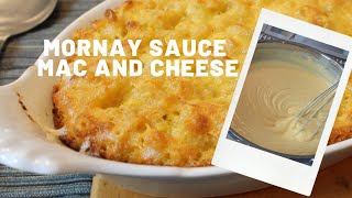 Mornay Sauce  How to make a Mornay Sauce  Delicious Cheese Sauce  At Home Mac and Cheese Recipe [upl. by Tiedeman]