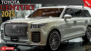 New 2025 Toyota Century  Luxury Redefined FIRST LOOK [upl. by January]