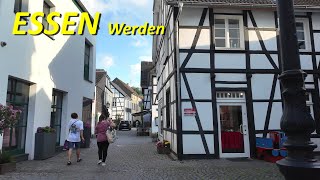 Stadt EssenWerden walking 4K  Sommer 2024 [upl. by Shwalb]