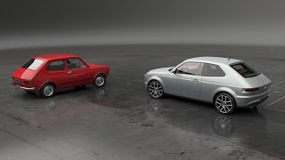 Fiat 127 Concept  Abarth 127 Concept  HQ [upl. by Esmaria]