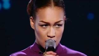 Rebecca Ferguson sings Feeling Good  The X Factor Live show 2 Full Version [upl. by Drofnats787]