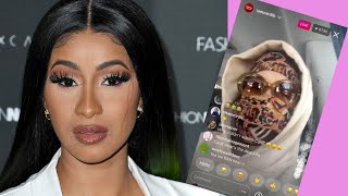 Cardi B claps back at guy claiming she bought her 2019 Grammy [upl. by Rohpotsirhc]