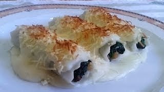 CANELONES DE ESPINACAS [upl. by Estele365]