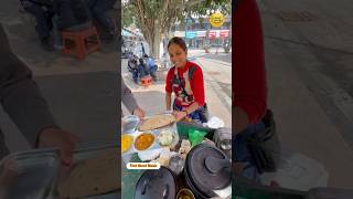 Hardworking Pooja Didi ki Viral Labor Wali Thali in Rs50 youtubeshorts shorts [upl. by Dnomasor]