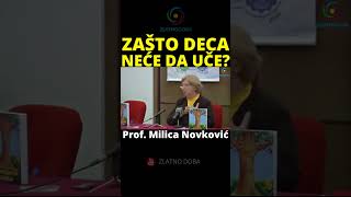 Zašto deca neće da uče Milica Novković  Porodični bukvar [upl. by Wise893]