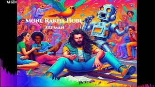 Mone Rakha Hobe  Zeeman  Ai Gen A Lyrical Album [upl. by Hannavahs958]