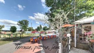 Visite virtuelle Camping touristique de Gien [upl. by Nnylyar]