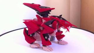 ZOIDS CYBERDRIVE DIABLO TIGER BETA [upl. by Adalheid658]