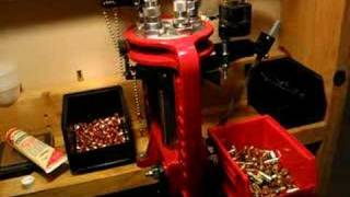 Lee LoadMaster Reloading Press Operation [upl. by Elaynad]