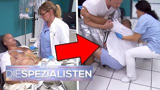 Widerstand im Schockraum 🤬 Warum will er so dringend aus dem Krankenhaus Die Spezialisten  SAT1 [upl. by Dralliw870]