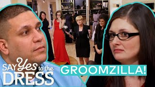 Groomzilla “Will Have His Opinion Heard”  Say Yes To The Dress Bridesmaids [upl. by Enrev]