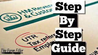 How To Apply For A UTR Number  Self Assessment Tax 📄🔢 [upl. by Calhoun]