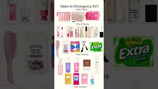 Make A School Emergency Kit ‼️ viral emergencykit backtoschool foryou [upl. by Lorimer]