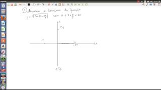 dominio de uma função trigonométrica [upl. by Wolcott]
