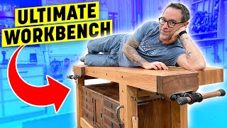 The Ultimate Hybrid Roubo Workbench [upl. by Recneps439]