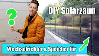 Perfekter Wechselrichter und Batteriespeicher für PVZaun und 30kWp Solaranlage [upl. by Larianna]