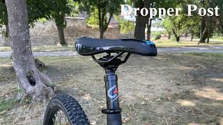 Dropper Seatpost CROSSER SP2038 [upl. by Sholeen606]