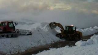 CAIRNGORM MOUNTAIN  14th JANUARY 2010  Moving Road Snow [upl. by Socin]