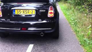 Mini Cooper Convertible 2004 ulter exhaust [upl. by Yelroc881]