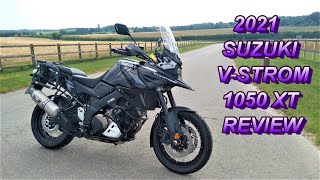 ★ 2021 SUZUKI VSTROM 1050 REVIEW ★ [upl. by Baum]