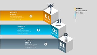 Making animated infographics in PowerPoint [upl. by Lorrimer]