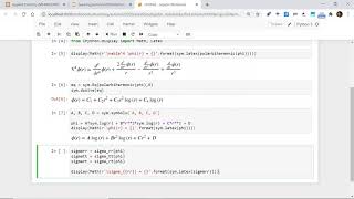 2D Elasticity – 10 Polar Coordinates Example – Pressure Vessel with SymPy in Jupyter Notebook [upl. by Liane88]