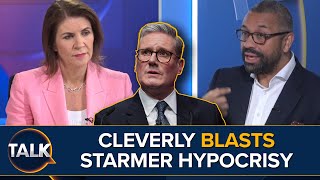 James Cleverly Keir Starmer HYPOCRISY Is Biggest SIN In British Politics  Julia HartleyBrewer [upl. by Nairbal]