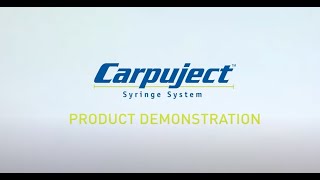 How to use the CARPUJECT™ Syringe System [upl. by Wasson]