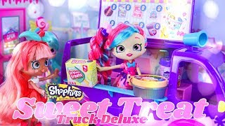 Shopkins Sweet Treat Truck Deluxe with exclusive Bubbleisha [upl. by Haman574]