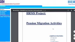 State Bank of India Staff HRMS Portal [upl. by Ennyroc441]