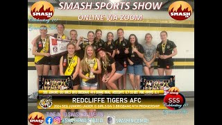 SSS10THYR Redcliffe Tigers JFC 2024 SEQ U13 D3 Bris North Girls Premiership Interviews 140924 [upl. by Reffineg666]