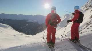 Erste Spuren im Schnee in Kappl [upl. by Grunenwald]