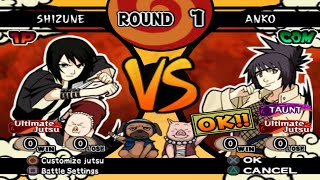 Shizune VS Anko INSANE  Naruto Shippuden Ultimate Ninja 4 [upl. by Emory]