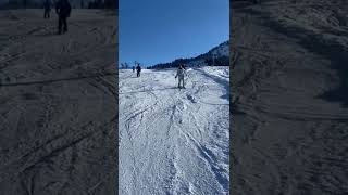 Skiing 2 years following total knee replacement patient experience Mr Moataz ElHusseiny [upl. by Kroll468]