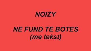 Noizy  Ne fund te botes  me tekst  lyrics [upl. by Leighland]