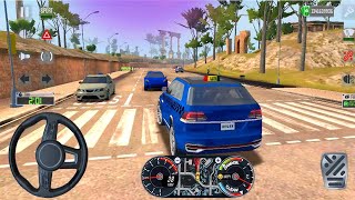 Taxi Sim Evolution  New Car Drive By A New Driver In Busy Road   Android Gameplay Part 5 [upl. by Burchett]