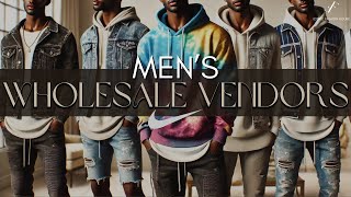 Mens Vendor List  Mens Wholesale Clothing  Free Wholesale Vendor List [upl. by Aremus]