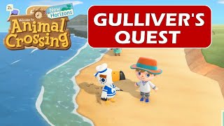 Find 5 Communicator Parts Gullivers Quest  Animal Crossing New Horizon [upl. by Orth593]