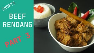 Beef Rendang Ready To Eat Shorts Part 3 [upl. by Jannel434]