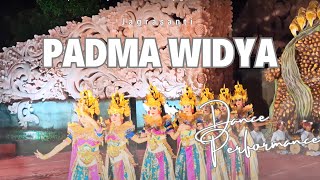 Padma Widya dance performance Jagrasanti arts community Bali Balinesetradition [upl. by Annahaj505]