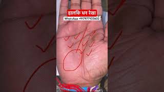 Halki dhan rekha astrology palmanalysis palmistry palmstudy palmreading fortunetelling [upl. by Alyahc110]