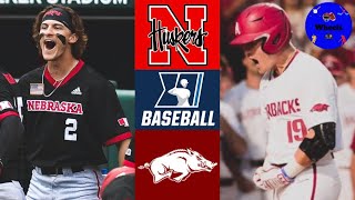 Nebraska vs 1 Arkansas  Fayetteville Regional Final Game 7  2021 College Baseball Highlights [upl. by Mendes635]