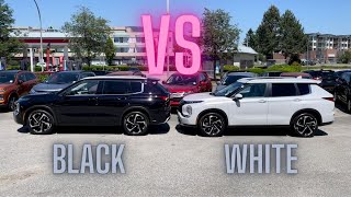 Mitsubishi Outlander 2022 BLACK VS WHITE [upl. by Aliel]