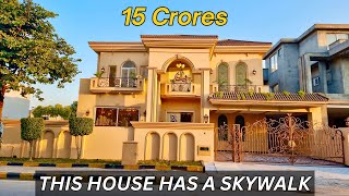 25 Marla ROYALARCHITECTURAL With SKYWALK Sublime Indian Themed House for Sale Bahria Islamabad [upl. by Upshaw]