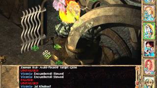 Lets Play Baldurs Gate 2 600 Watchers Keep Spirit Altar [upl. by Hachman]