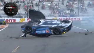 IMSA Weather Tech Championship 2023 Crash Compilation [upl. by Cyd]