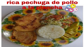 Cómo hacer pechugas de pollo a la plancha [upl. by Essex]