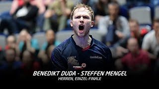 Benedikt Duda  Steffen Mengel  Finale HerrenEinzel  TTFinals 2024 Erfurt  Highlights [upl. by Ludlow]