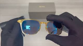 Dita Union DRX2068 18K Gold Fashion Square Sunglasses [upl. by Efren449]