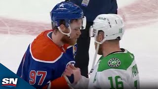 Oilers And Stars Exchange Handshakes After SixGame Series [upl. by Anetta]